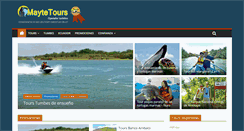Desktop Screenshot of maytetours.com